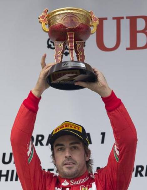 Alonso ha detto: !Questo podio  una bella sorpresa, ma dobbiamo restare calmi e continuare a lavorare per ridurre il gap rispetto alla Mercedes